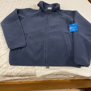 Columbia Cozy Camper Mens Heavyweight Fleece jacket new
